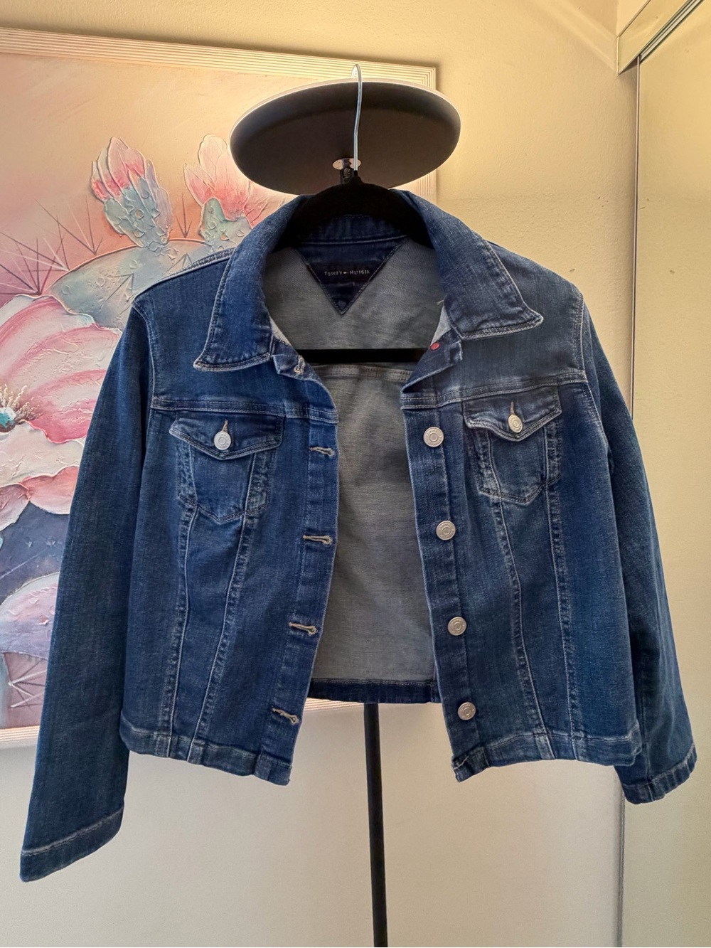 Tommy Hilfiger Dark Blue Denim Jean Jacket